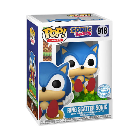 Funko Pop! Games: Sonic- Ring Scatter Sonic FSE