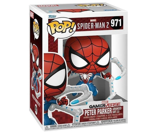 Funko Pop! Games: Spider-Man 2- Peter Parker Advanced Suit 2.0