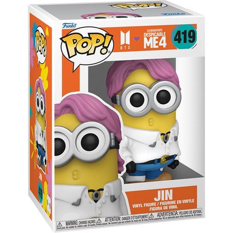 Funko Pop! Rocks: Minions x BTS - Jin