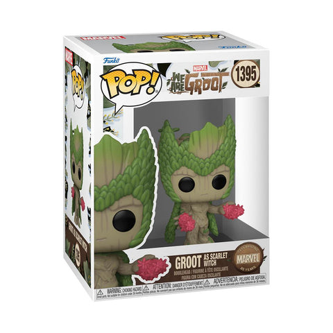 Funko Pop!  Marvel: WAG- Groot as Scarlet Witch