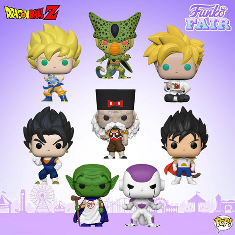 Funko Pop! Animation: DBZ Set of 8