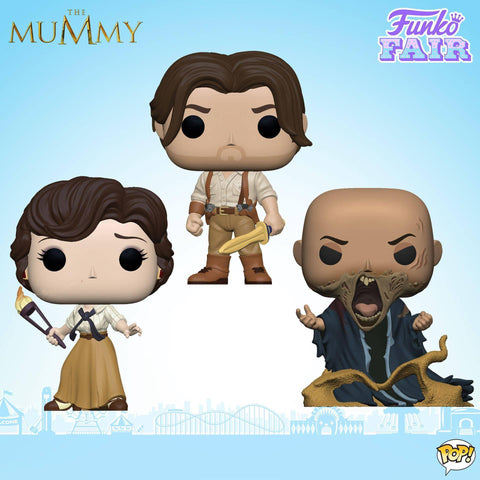 Funko Pop! Movies: The Mummy Set of 3