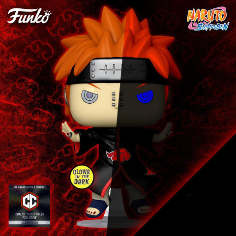 Funko Pop! Animation: Naruto Pain (GITD) (Chalice Exclusive Sticker)