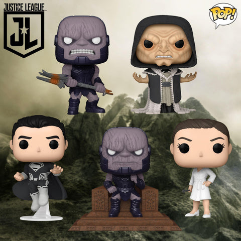 Funko Pop! Movies: Zack Snyder's Justice League Set of 5