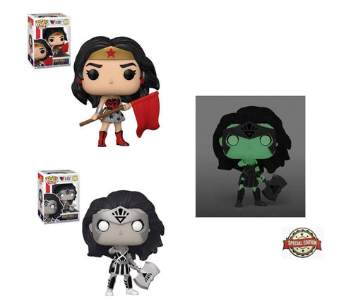 Funko Pop! Heroes: Wonder Woman 80th Anniversary (Set of 3)