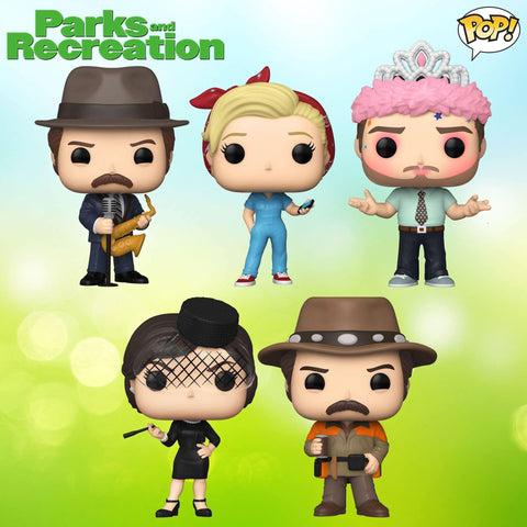 Funko Pop! TV: Parks & Recreation Set of 5