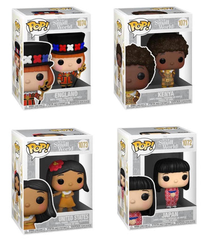 Funko Pop! Disney: Small World Set of 4