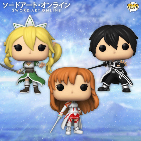 Funko Pop! Animation: Sword Art Online Set of 3