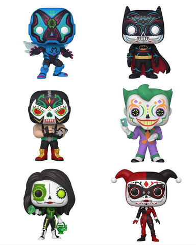 Funko Pop! Heroes: Dia De Los DC Set of 6
