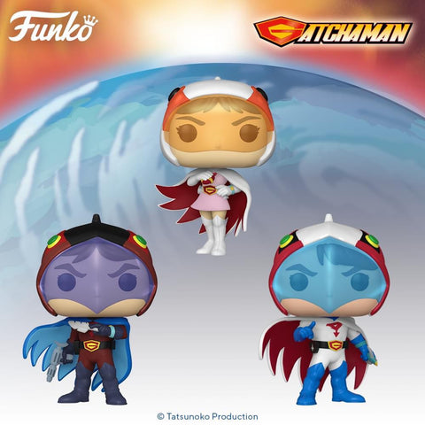 Funko Pop! Animation: Gatchaman Set of 3