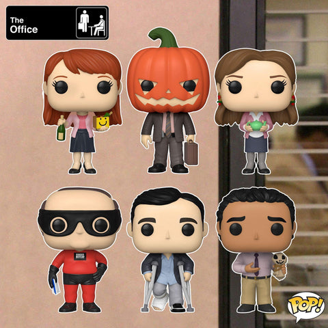 Funko Pop! TV: The Office Set of 6