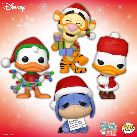 Funko Pop! Disney - Holiday 2021 Set of 4