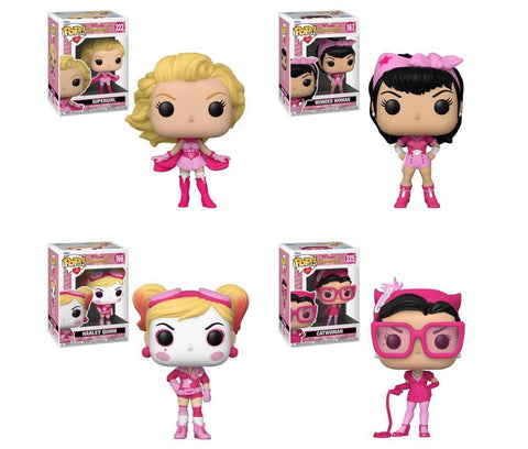 Funko Pop! Heroes: BC Awareness- Bombshells Set of 4
