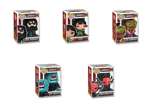 Funko Pop! Animation: Samurai Jack Set of 5