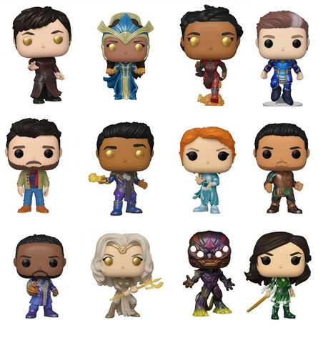 Funko Pop! Marvel: Eternals Set of 12