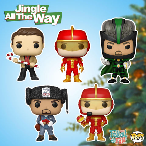 Funko Pop! Movies: Jingle All The Way Set of 5