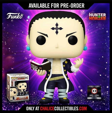 Funko Pop! Animation: Hunter X Hunter - Chrollo Chalice Exclusive