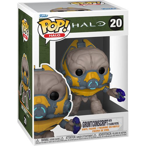 Funko Pop! Games: Halo Infinite - Grunt Conscript with Plasma Pisto