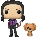 Funko Pop! Marvel: Hawkeye - Kate Bishop with Lucky the Pizza Dog