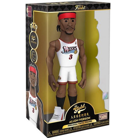 Funko Gold 12" Vinyl: 76ers- Allen Iverson