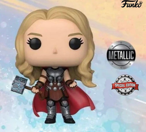 Funko Pop! Marvel - Thor: Love and Thunder - Mighty Thor Unmasked (MT) Special Edition