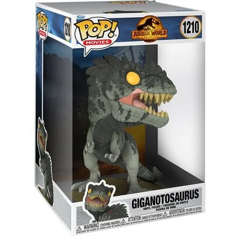 Funko Pop! Jumbo: Jurassic World Dominion - 10" Giganotosaurus
