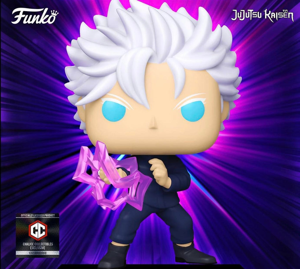 Funko Pop! Animation: Jujutsu Kaisen S1- Gojo (Hollow Purple) Chalice Exclusive