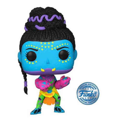 Funko Pop! Marvel: Black Light- Shuri (BLKLT) (FSE)