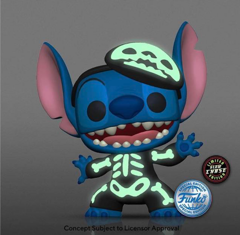 Funko Pop! Disney: Lilo & Stitch - Skeleton Stitch Chase