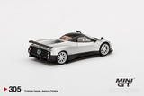 Mini GT 1/64 Pagani Zonda F silver