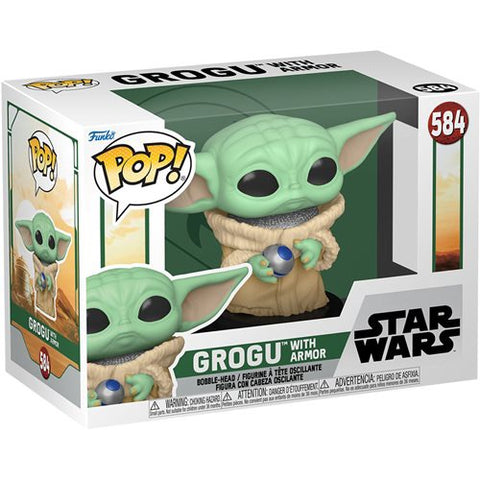 Funko Pop! Star Wars: Book of Boba Fett -  Grogu w/ Armor