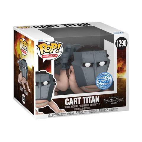 Funko Pop! Super: Attack On Titan S4 - Cart Titan Funko Special Edition
