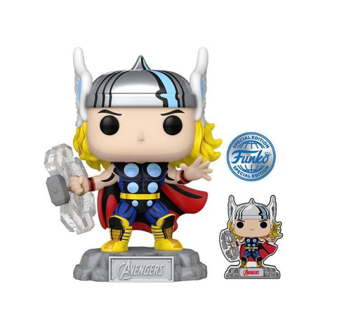 Funko Pop! Marvel: A60- Comic Thor w/pin (FSE)