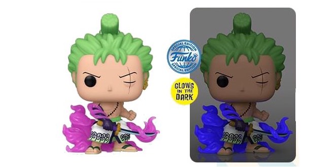 Funko Pop! Animation: One Piece- Zoro w/ Enma (GW) (FSE)