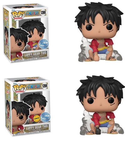 Funko Pop! Animation: One Piece - Luffy Gear Two (FSE+Chase Bundle)