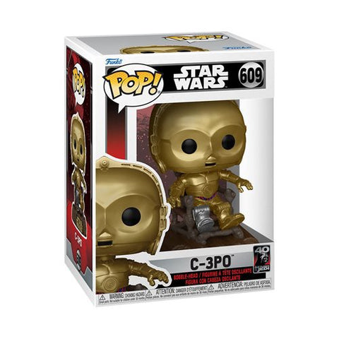 Funko Pop! Star Wars: RotJ 40th - C3P0 in chair