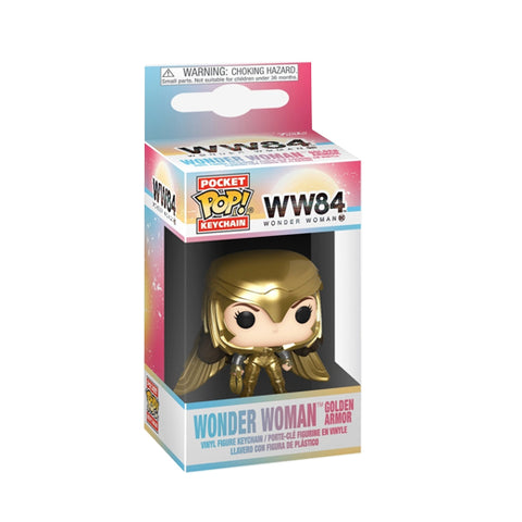 Funko Pop! Keychain: WW84 - Wonder Woman Golden Armor