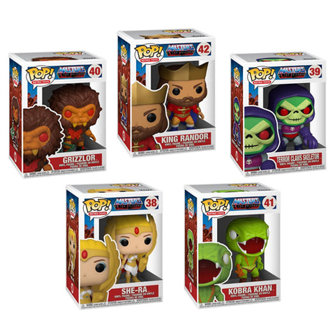 Funko Pop! Retro Toys: Masters of the Universe set of 5