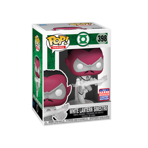 Funkon 2021 Shared Exclusive: Pop! Heroes - DC - White Lantern