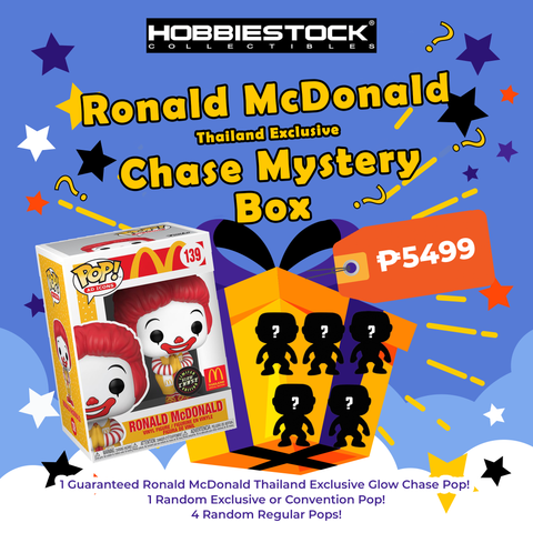 Funko Ronald McDonald Thailand Exclusive Chase Mystery Box