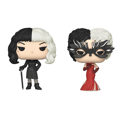 Funko Pop! Disney: Cruella Set of 2