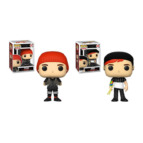 Funko Pop! Rocks: Twenty One Pilots- "Stressed Out" Set of 2