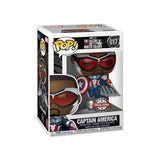 Funko Pop! Marvel: The Falcon and the Winter Soldier - Captain America Flying (Special Edition)