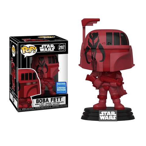 Funko Pop! Movies: Wondercon 2020 Funko Shared Exclusive:  Star Wars: Boba Fett with Pop! Stack