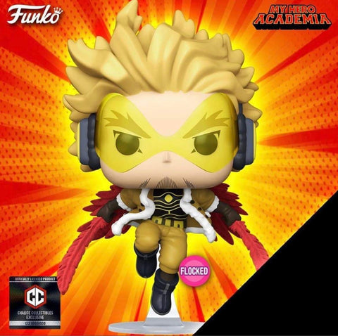 Funko Pop! Animation: MHA - Hawks (Flocked) Chalice Exclusive