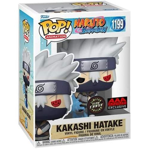Funko Pop! Animation: Naruto: Shippuden Young Kakashi Hatake with Chidori Glow-in-the-Dark Chase AAA Anime Exclusive