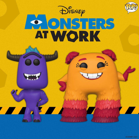 Funko Pop! Disney: Monsters At Work Set of 2