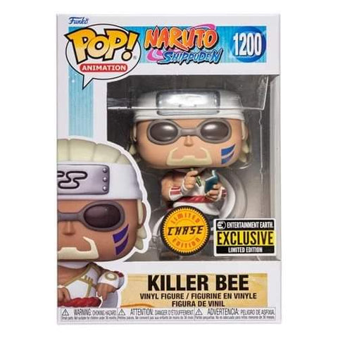 Funko Pop! Animation: Naruto Sippuden - Killer Bee Chase Entertainment Earth Exclusive