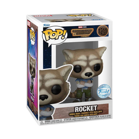 Funko Pop! Vinyl: GOTG3 - Rocket Funko Special Edition