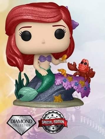 Funko Pop! Disney: Ultimate Princess - Ariel (DGLT) Special Edition
